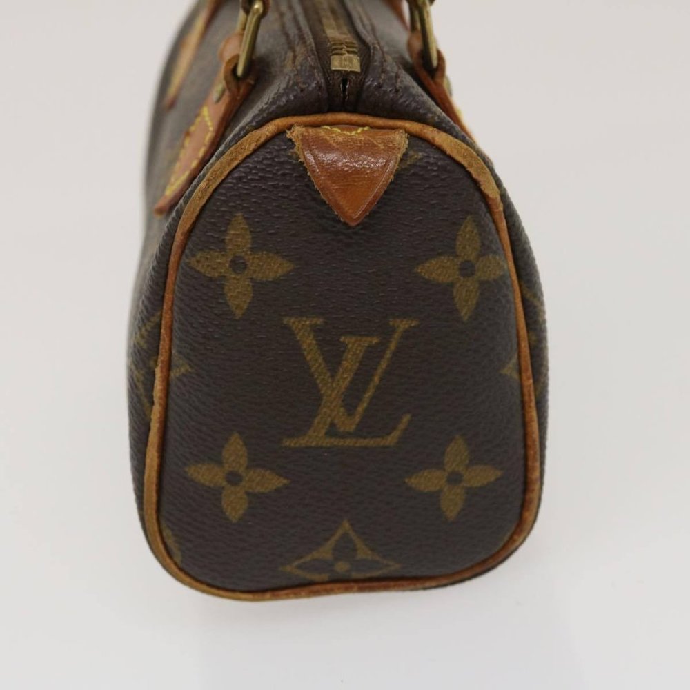 Mini Speedy Monogram Canvas Hand Bag - image 4
